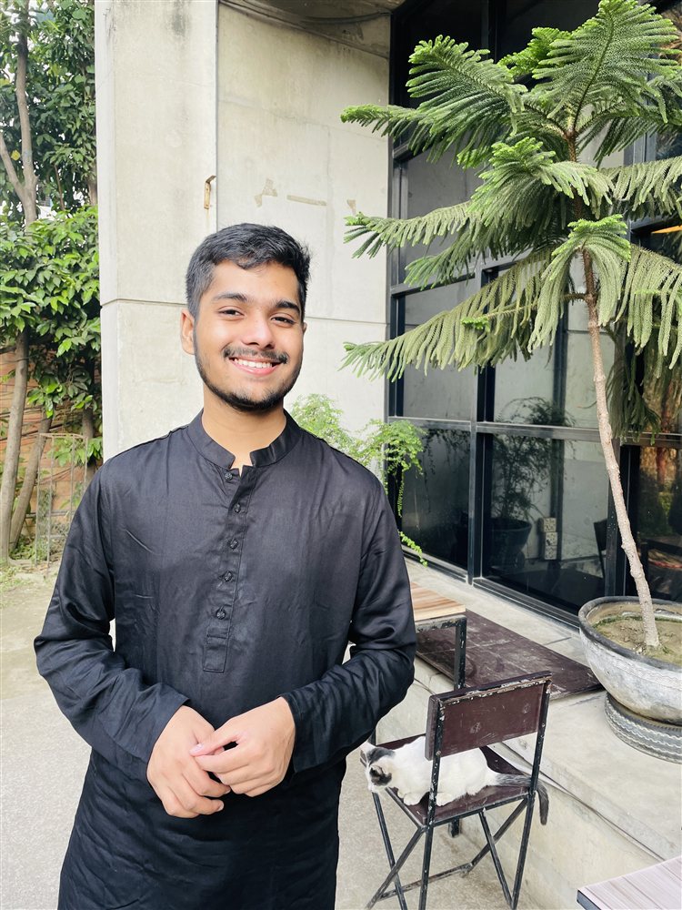 Tousif Rahman Anto outdoors in Dhaka
